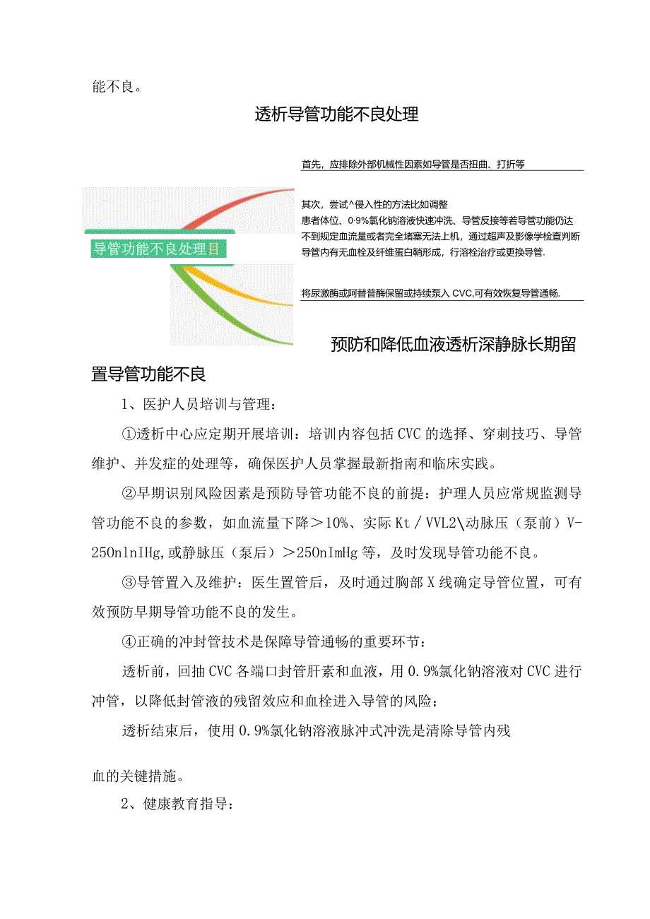 临床中心静脉导管导管功能不良定义、主要原因、处理及预防要点.docx_第3页