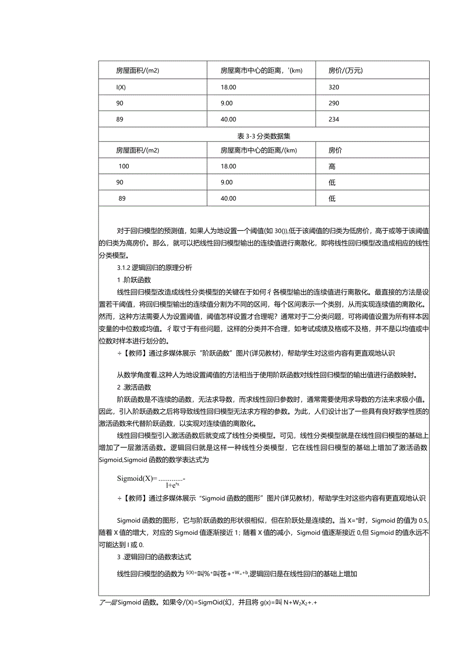 《机器学习基础及应用》教案第5课使用逻辑回归进行分类.docx_第2页