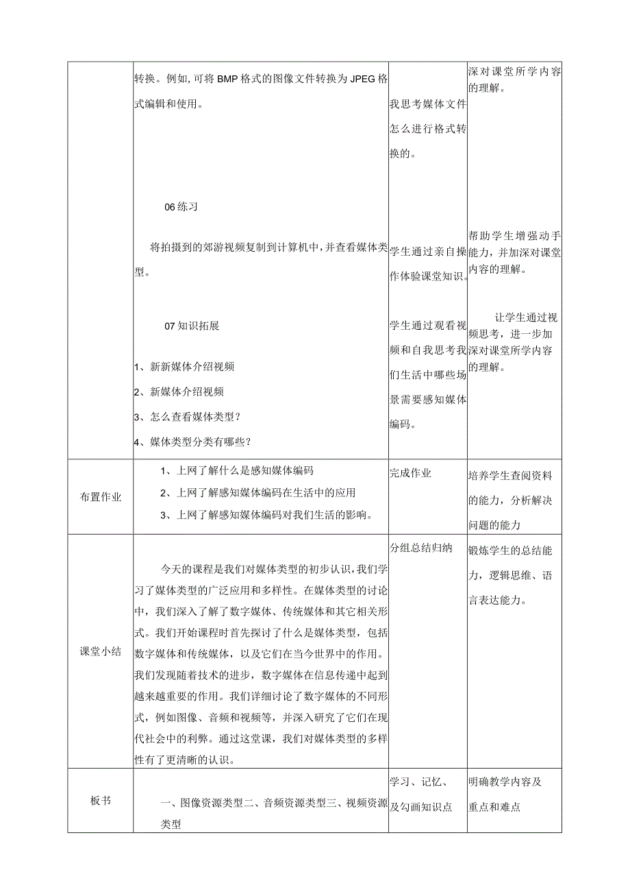 浙教版（2024）信息科技三年级下册第三课认识媒体类型.docx_第3页