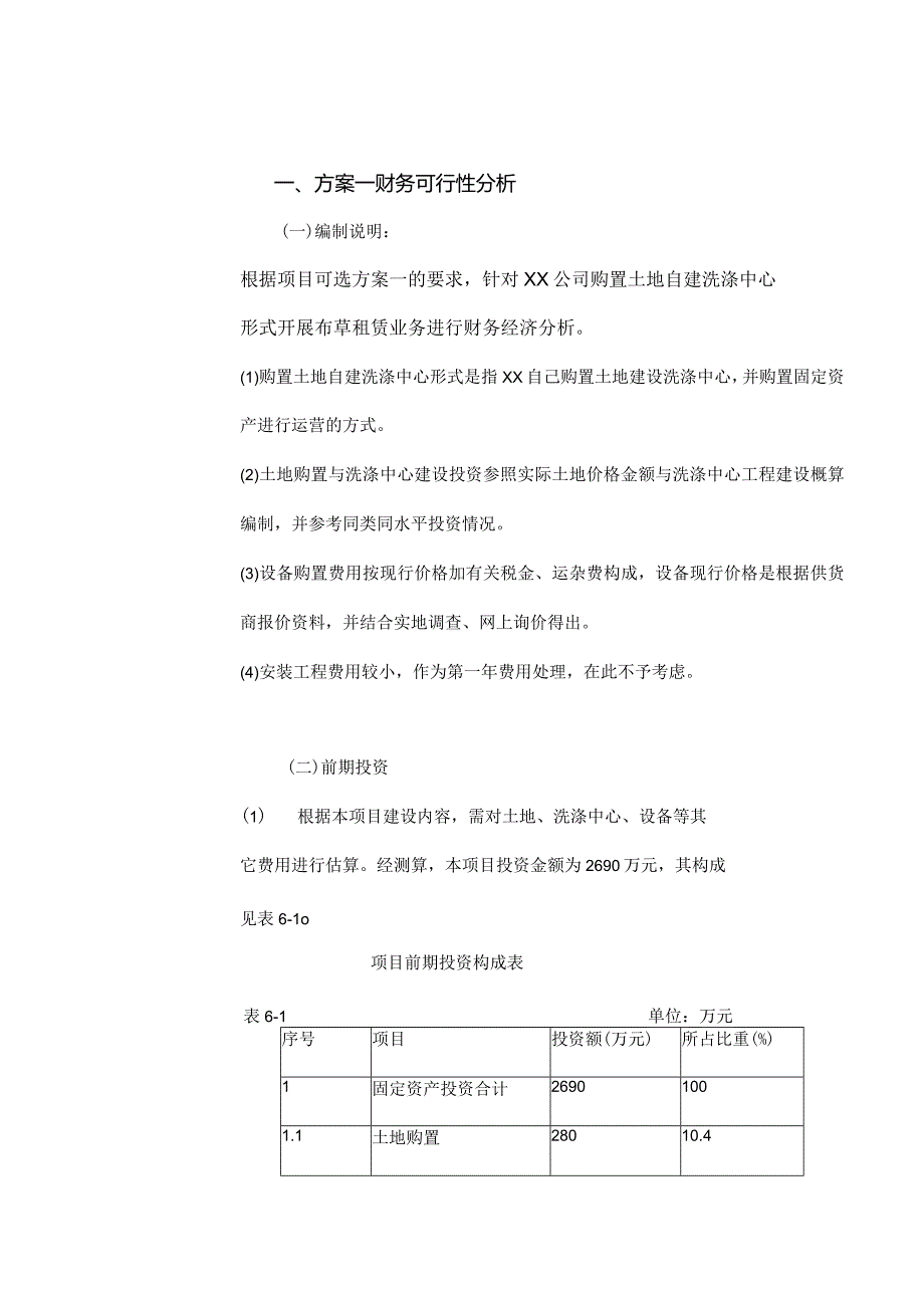 布草租赁项目财务可行性分析.docx_第2页