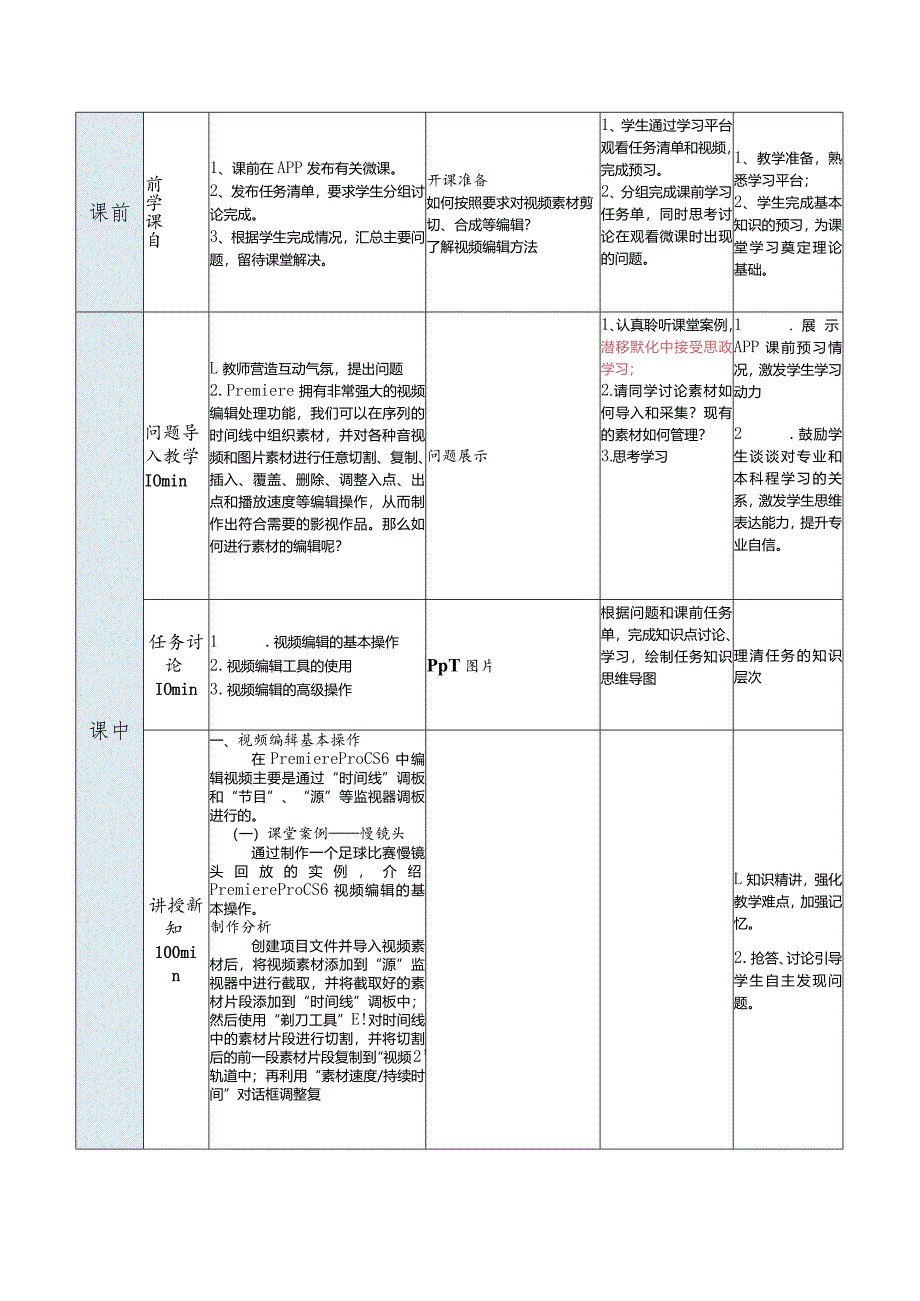 《影视制作案例教程——中文版PremiereProCS6实战精粹》教案第3章利刃出鞘——强大的视频编辑功能.docx_第3页