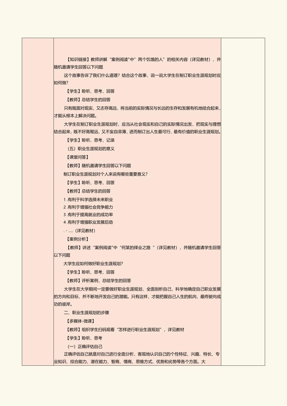 《大学生心理健康教育》教案第12章摆正心态砥砺前行——大学生职业生涯规划和就业心理.docx_第3页