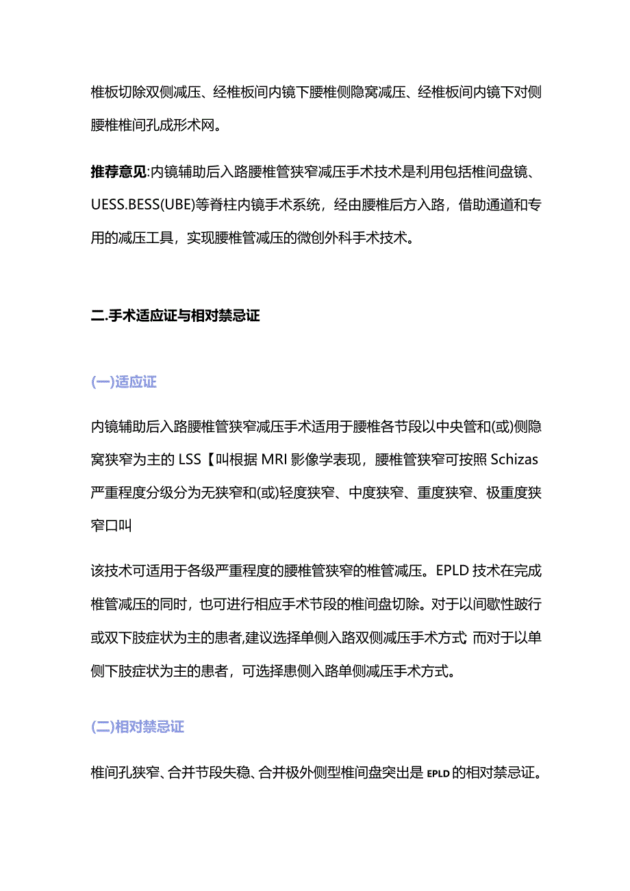 2023内镜辅助后入路腰椎管狭窄减压手术专家共识.docx_第3页