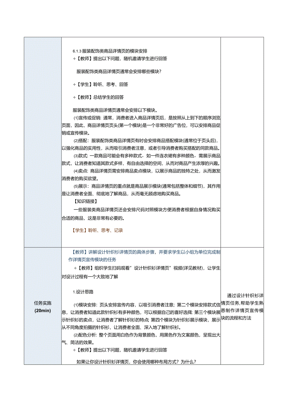 《商品信息采编》教案第17课设计服装配饰类商品详情页.docx_第3页