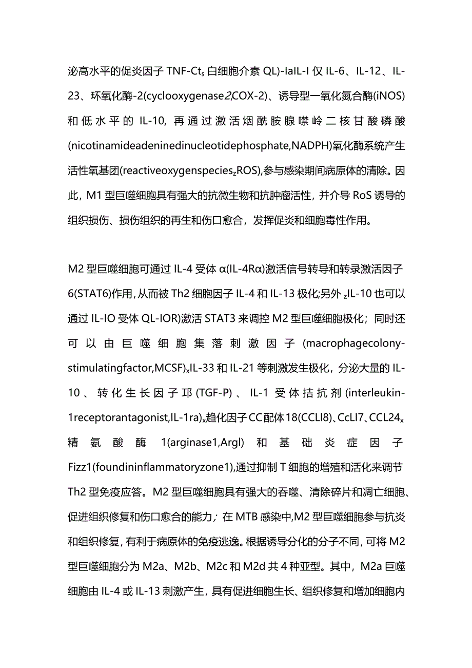 巨噬细胞极化与结核分枝杆菌感染的研究进展2023.docx_第3页