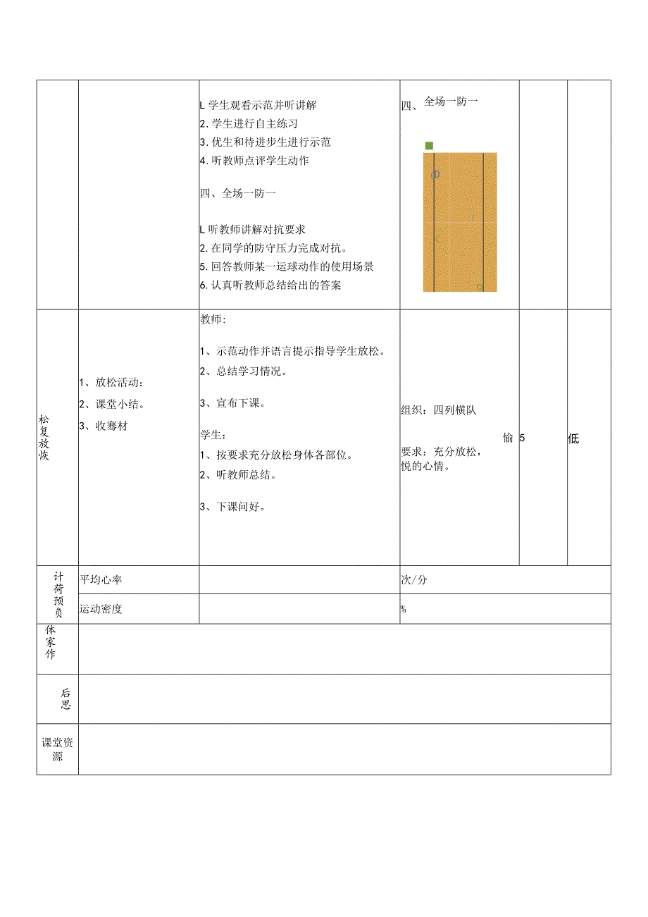 【新课标】水平二（四年级）体育《小篮球--综合运球》大单元课时教案.docx_第3页