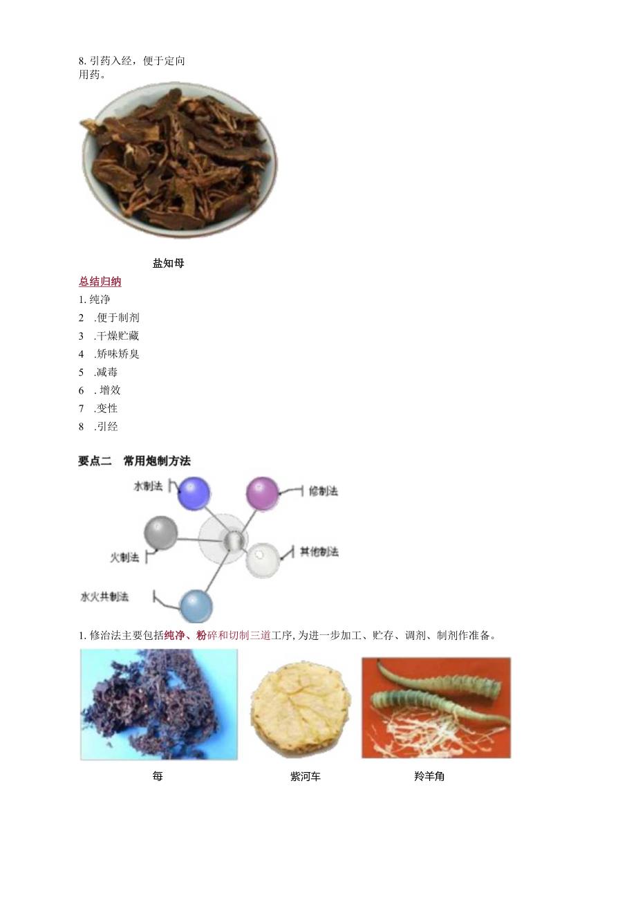 中医内科主治医师资格笔试基础知识考点解析(14)：中药炮制.docx_第3页