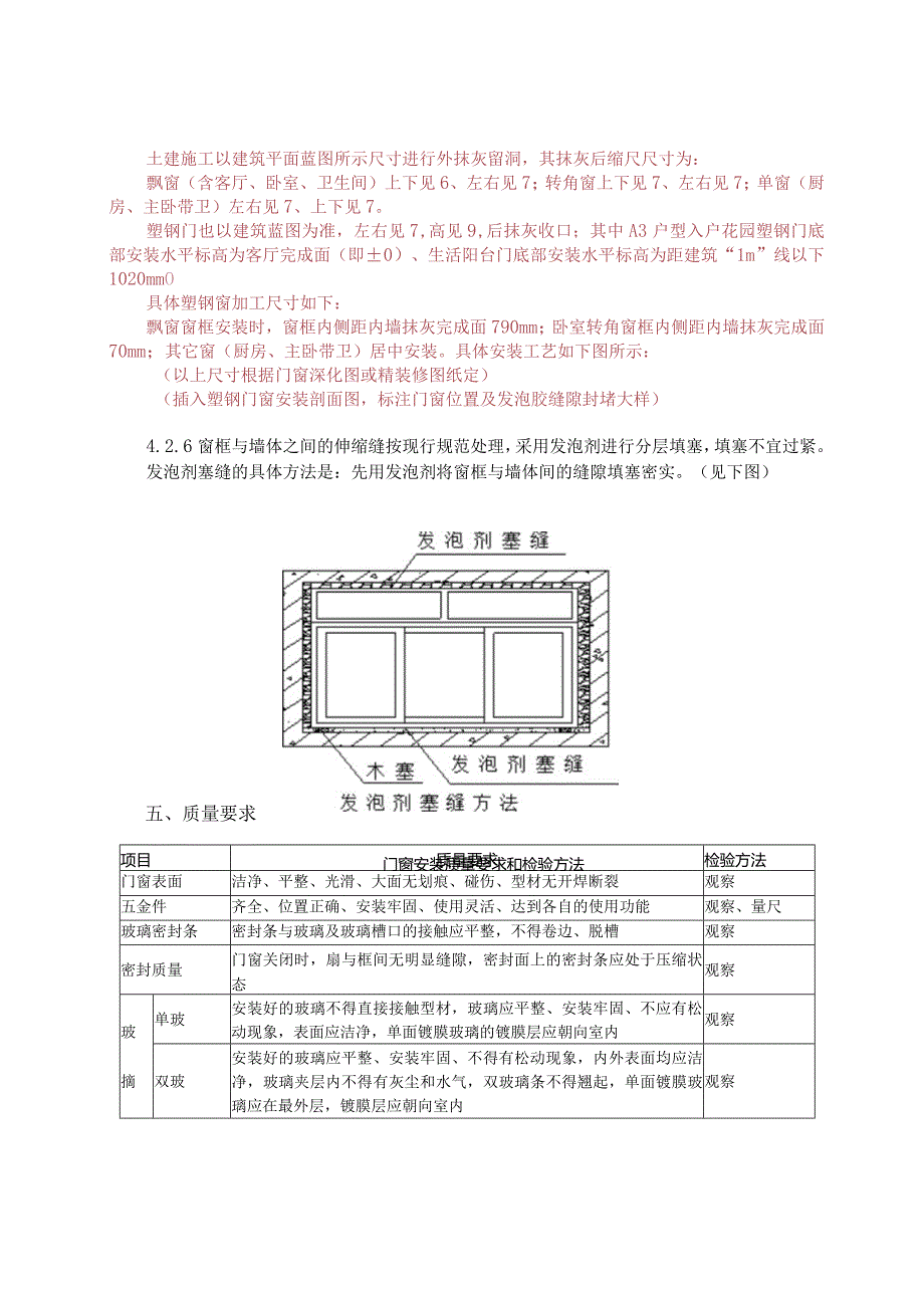 塑钢门窗安装技术交底.docx_第3页