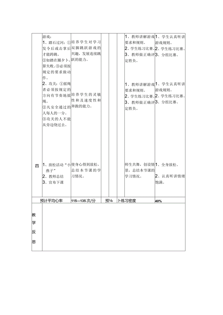 发展跳跃能力的游戏教学设计.docx_第2页