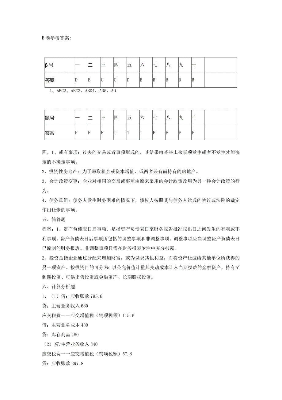 中级会计课件2010年B卷答案.docx_第1页