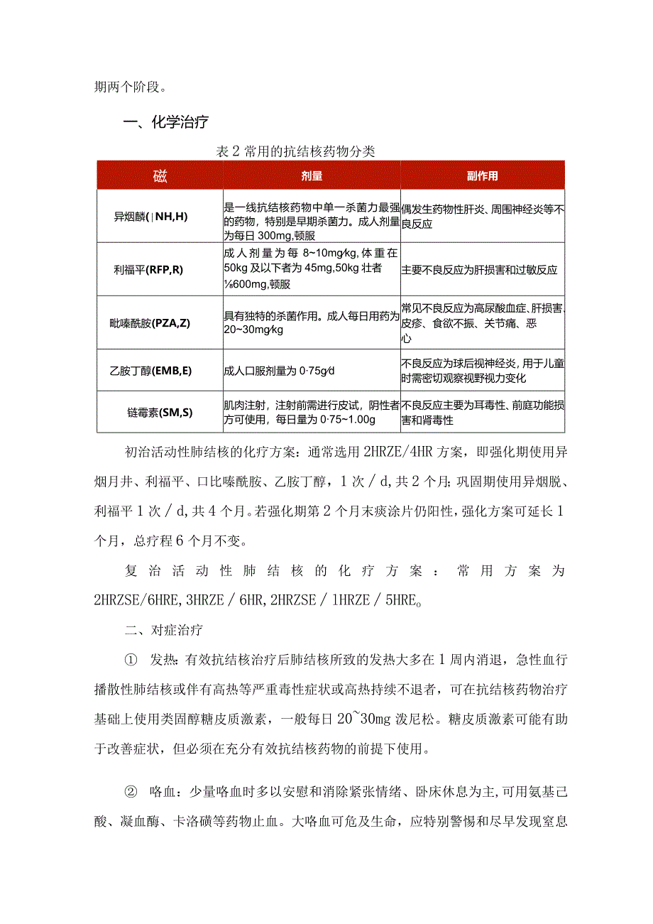 临床肺结核定义、症状、诊断步骤及方法、治疗原则、常规疗法及防控措施.docx_第3页