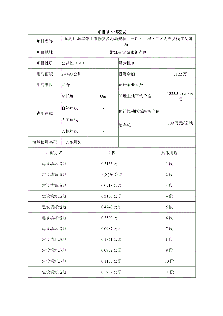 镇海区海岸带生态修复及海塘安澜（一期）工程（围区内养护栈道及园路）海域使用论证报告书.docx_第3页