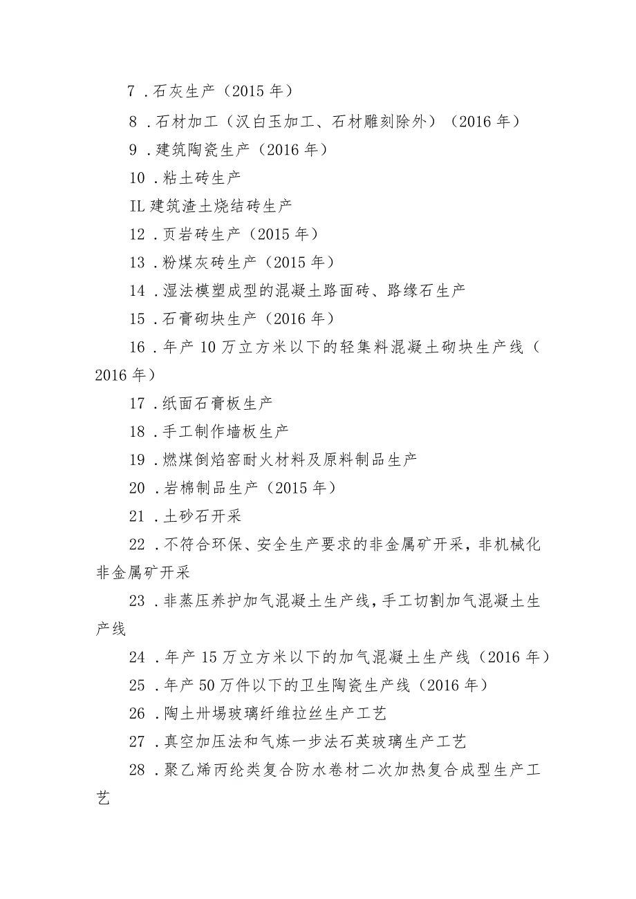 北京市工业污染行业、生产工艺调整退出及设备淘汰目录(2014年版).docx_第2页