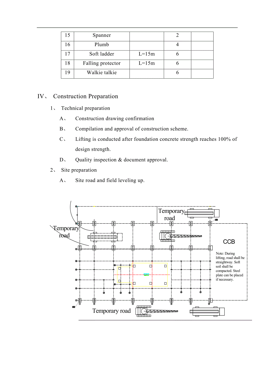 1X330MW火力发电厂主厂房吊装施工方案(英文).doc_第3页