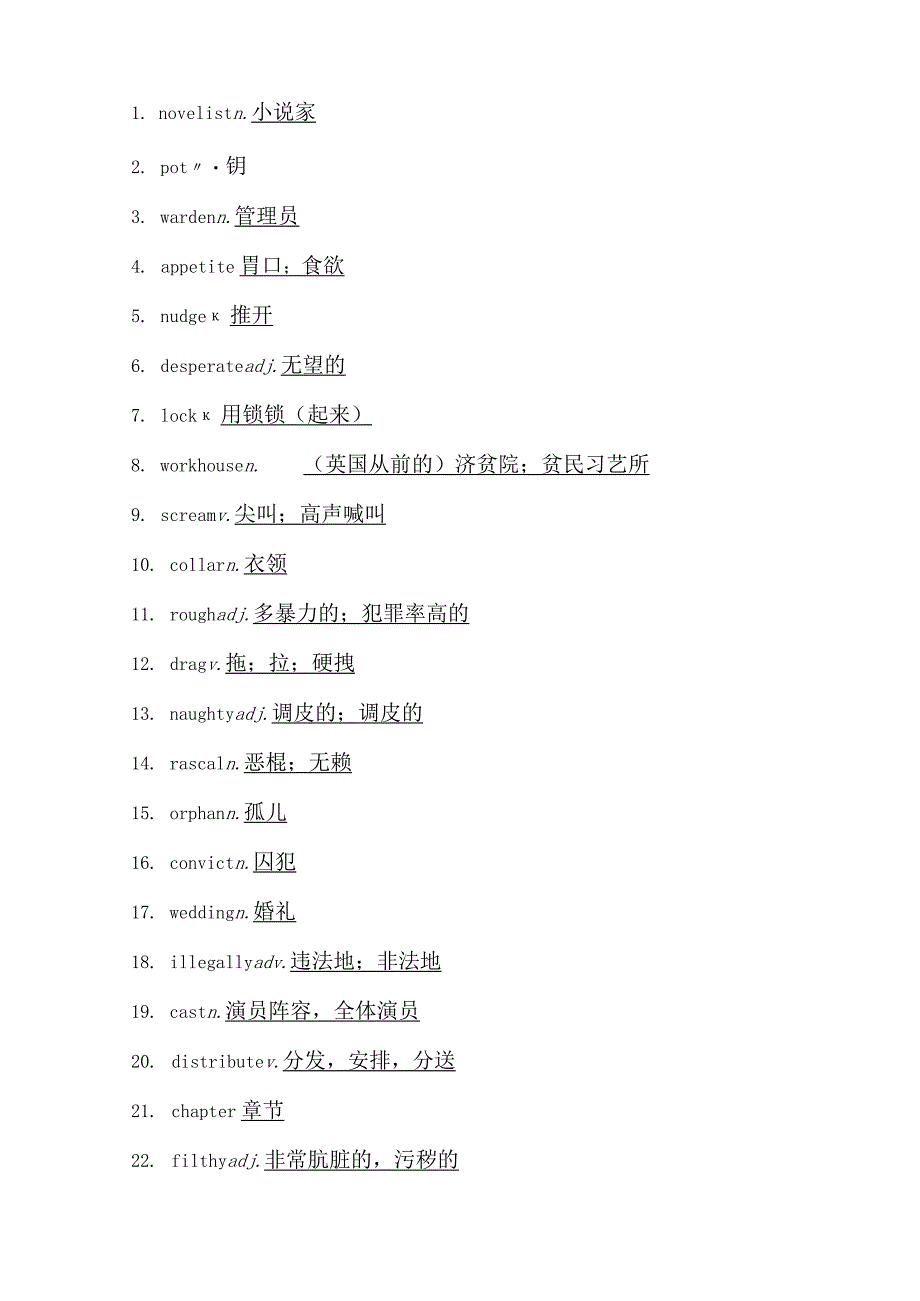 2024届一轮复习外研版选修七Module3Literature单元学案（26页word版）.docx_第2页