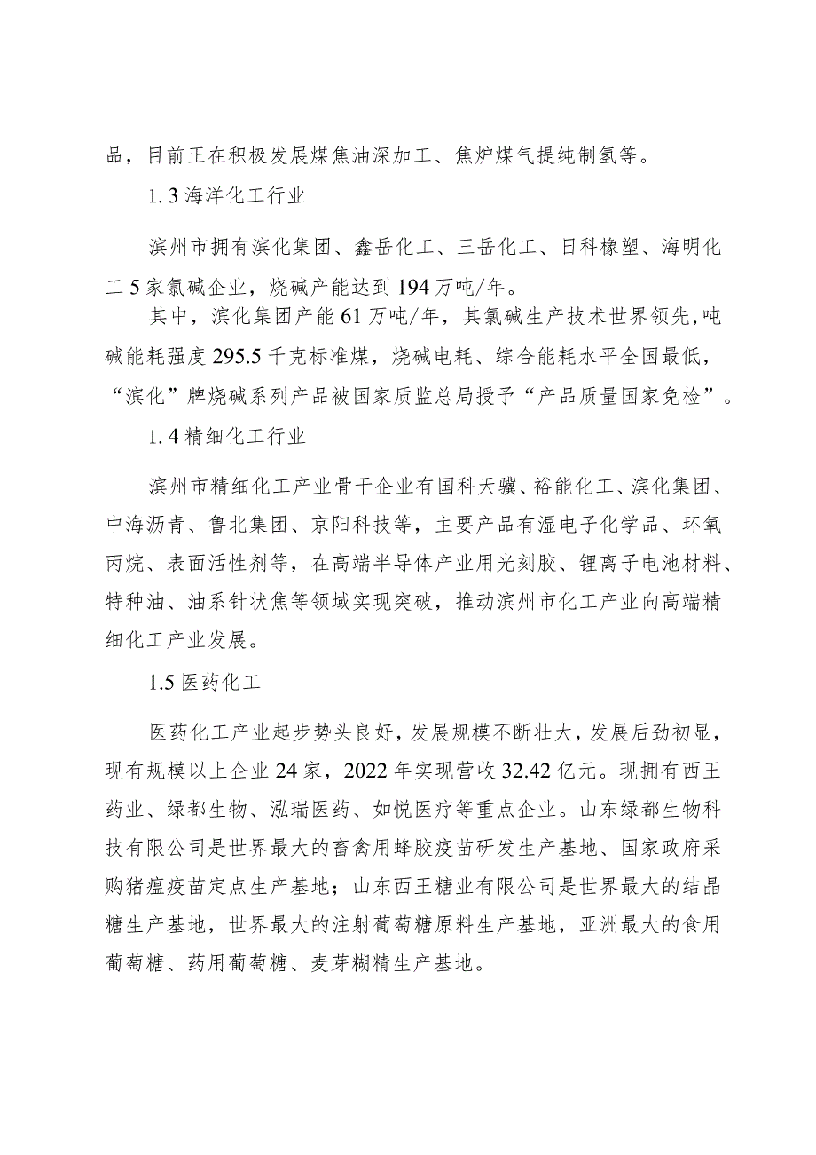 滨州市化工产业高质量发展路径及策略研究.docx_第3页