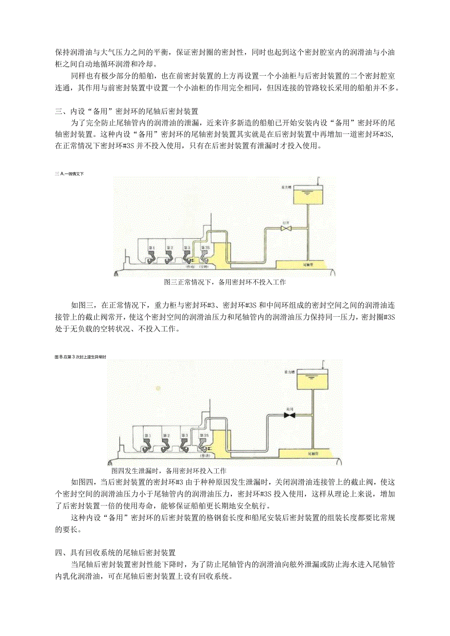 船舶尾轴密封装置的结构和漏油处理.docx_第3页