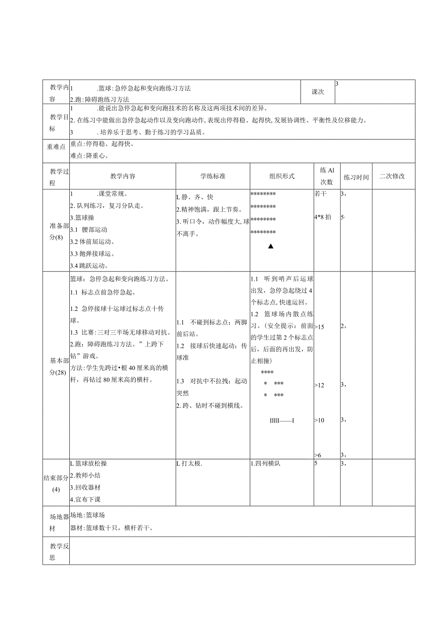 五年级下册体育教案.docx_第2页