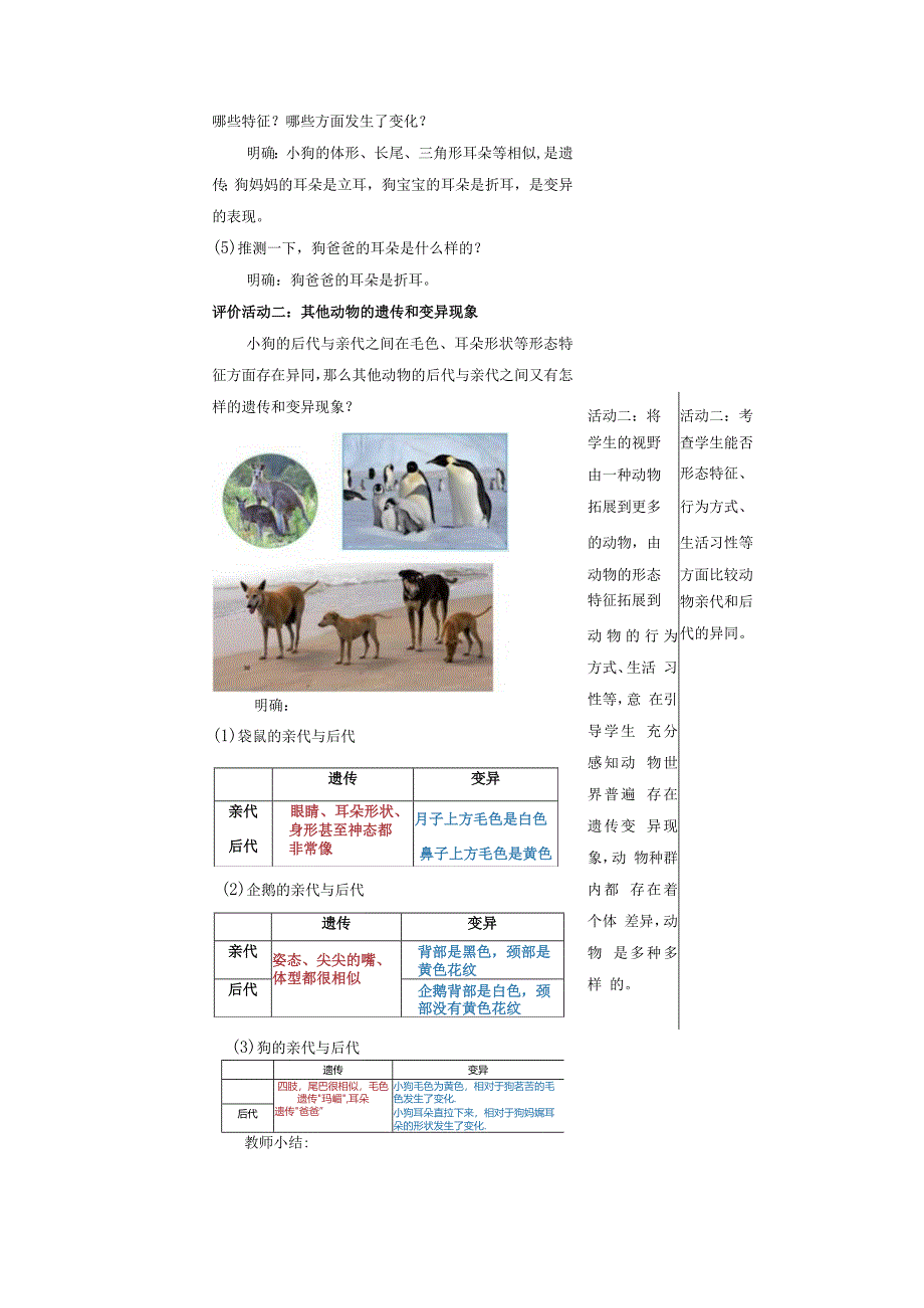 【大单元整体教学】2-4《多种多样的动物》课时教案.docx_第3页