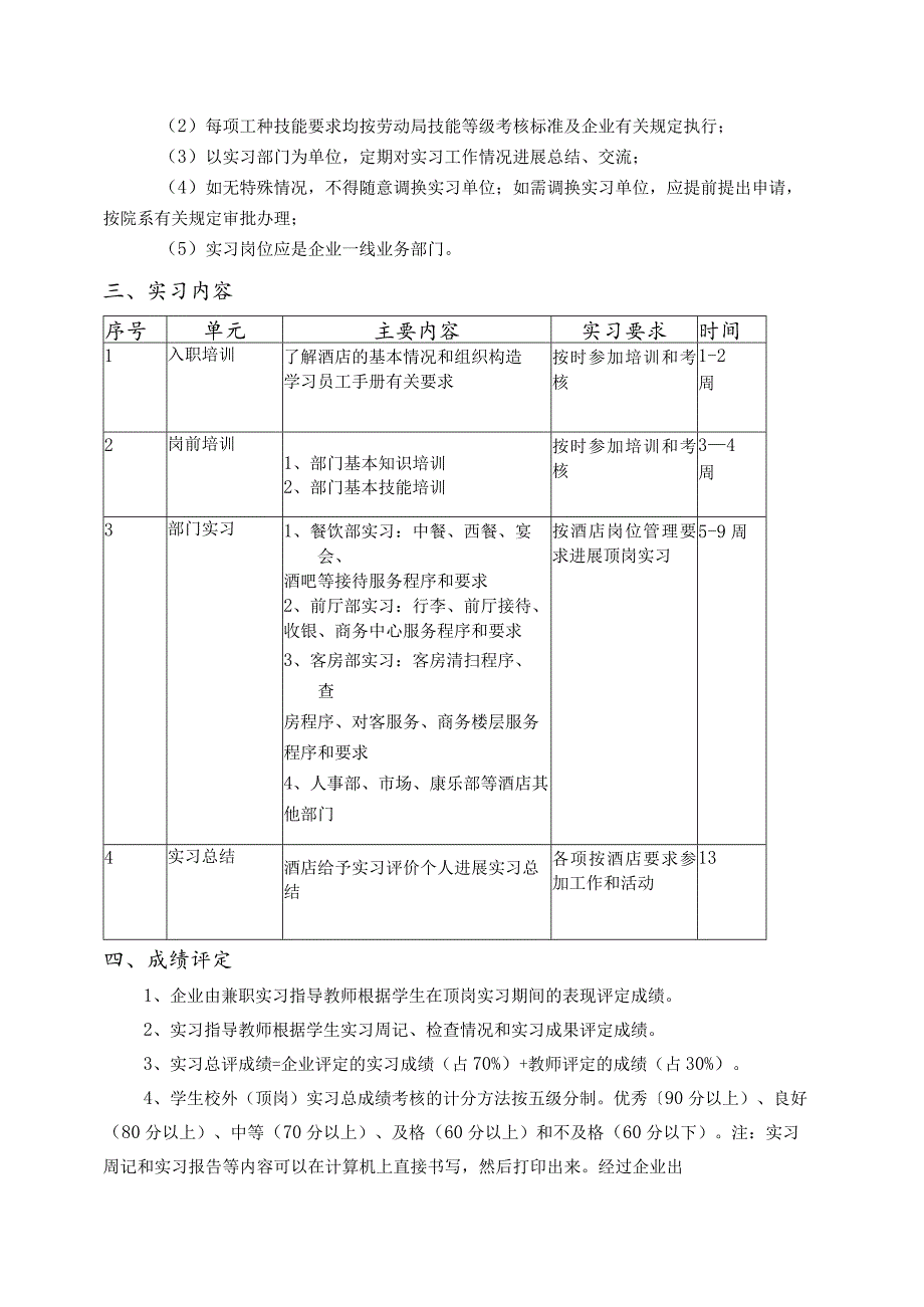 酒店专业实习手册范本.docx_第2页