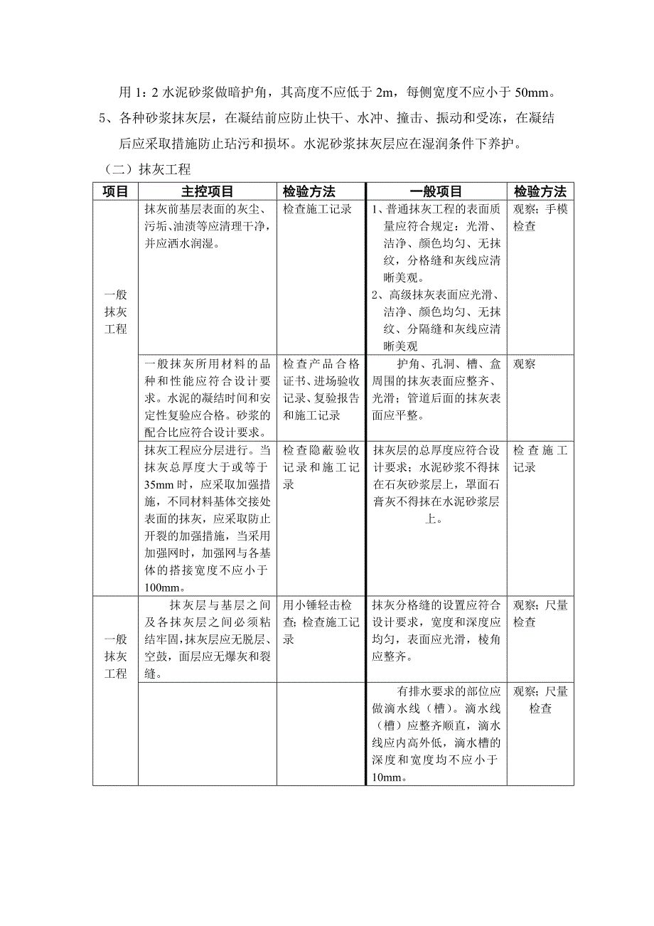 【中海地产】施工质量控制流程及控制要点：抹灰工程.doc_第2页