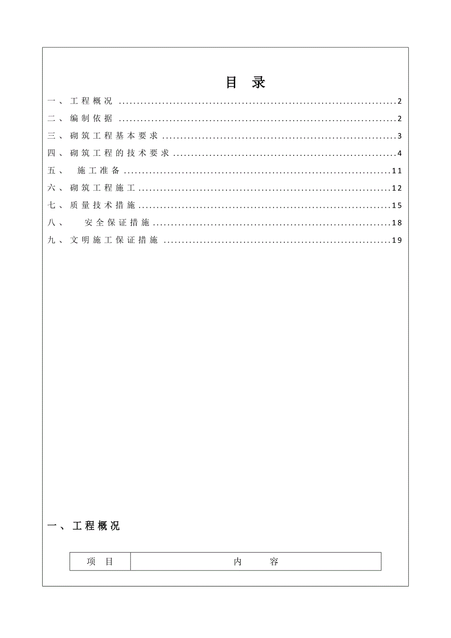 XXX砌体工程施工方案.doc_第1页