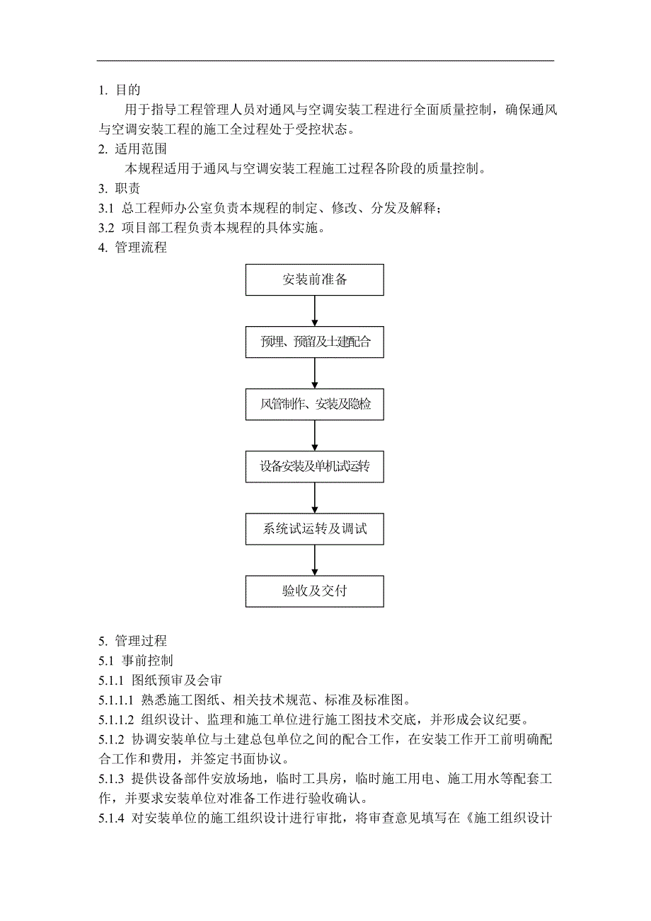 QD-15-24采暖与通风工程施工管理规程.doc_第1页