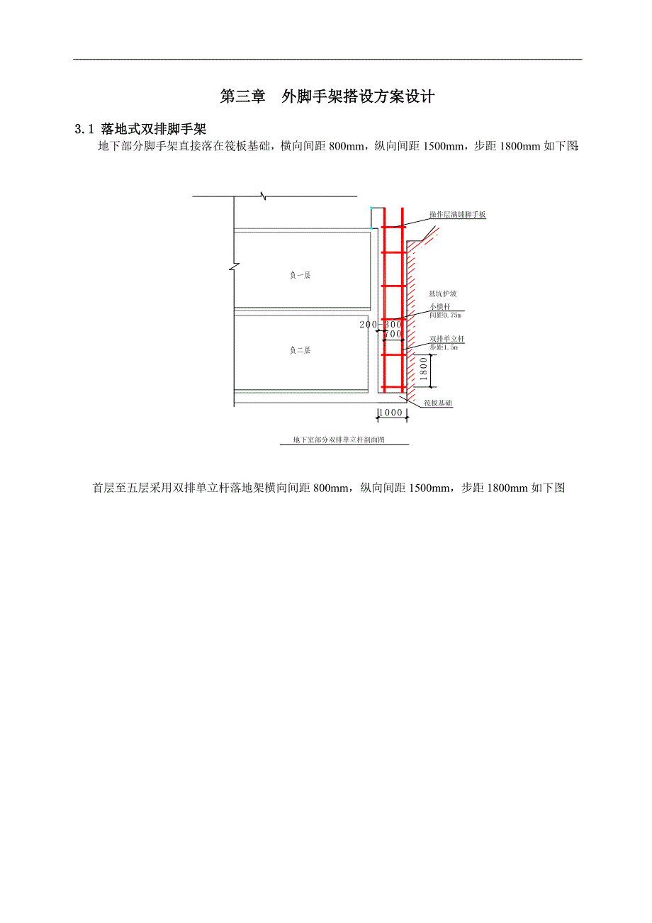 [江苏]高层住宅楼落地及悬挑式双排脚手架施工方案.doc_第3页