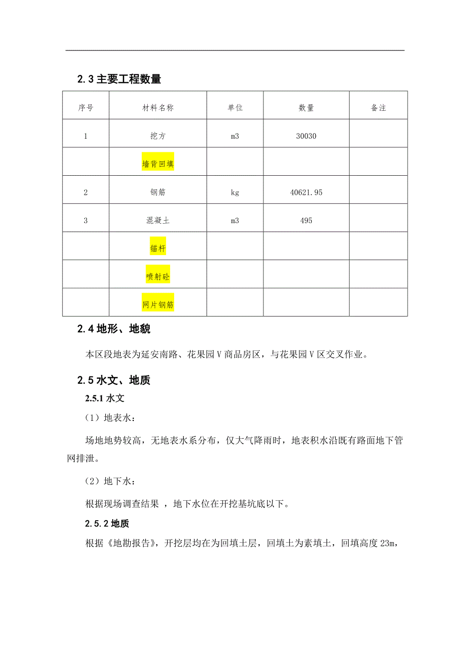 某下拉槽深基坑施工方案（示意图详细） .doc_第3页