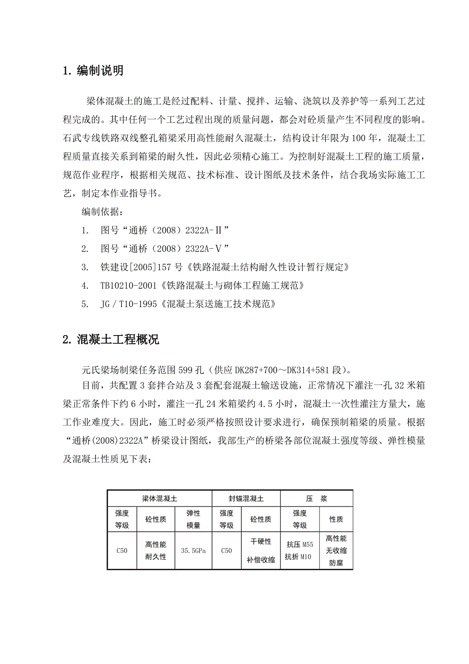 梁体混凝土施工作业指导书.doc_第2页