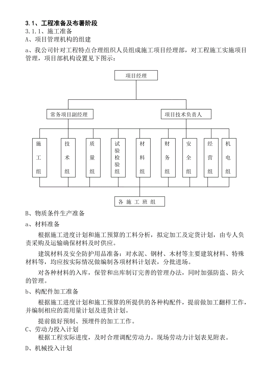 磷炉厂房施工组织设计方案.doc_第3页