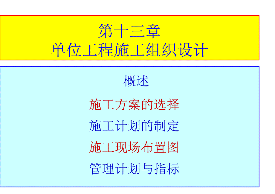 单位工程施工组织设计.ppt_第1页