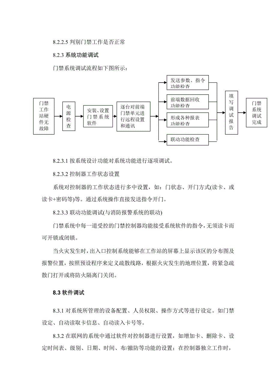 门禁管理系统施工方案及调试方案.doc_第3页