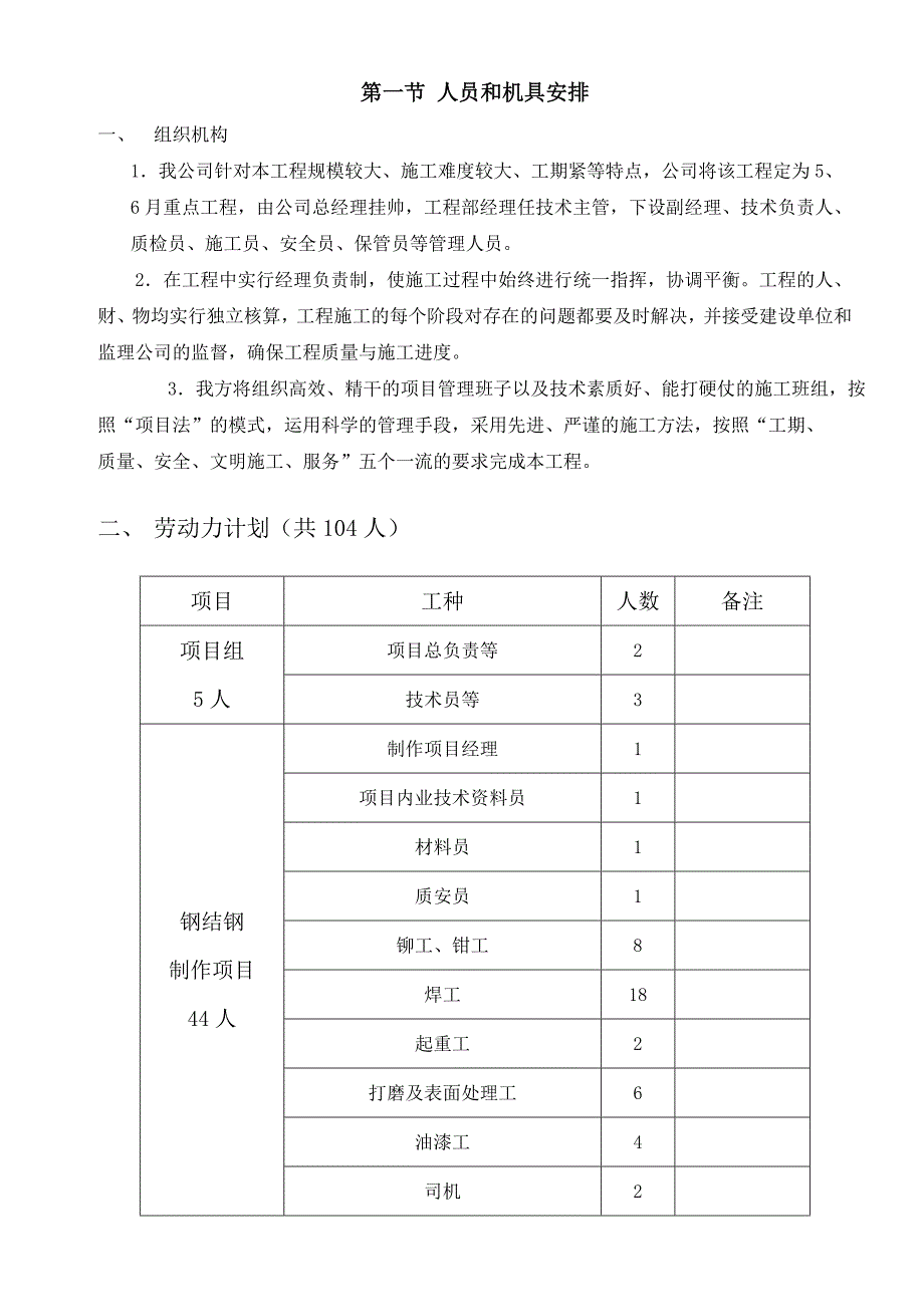 广东某家具展览中心顶层单层钢架结构施工组织设计.doc_第3页