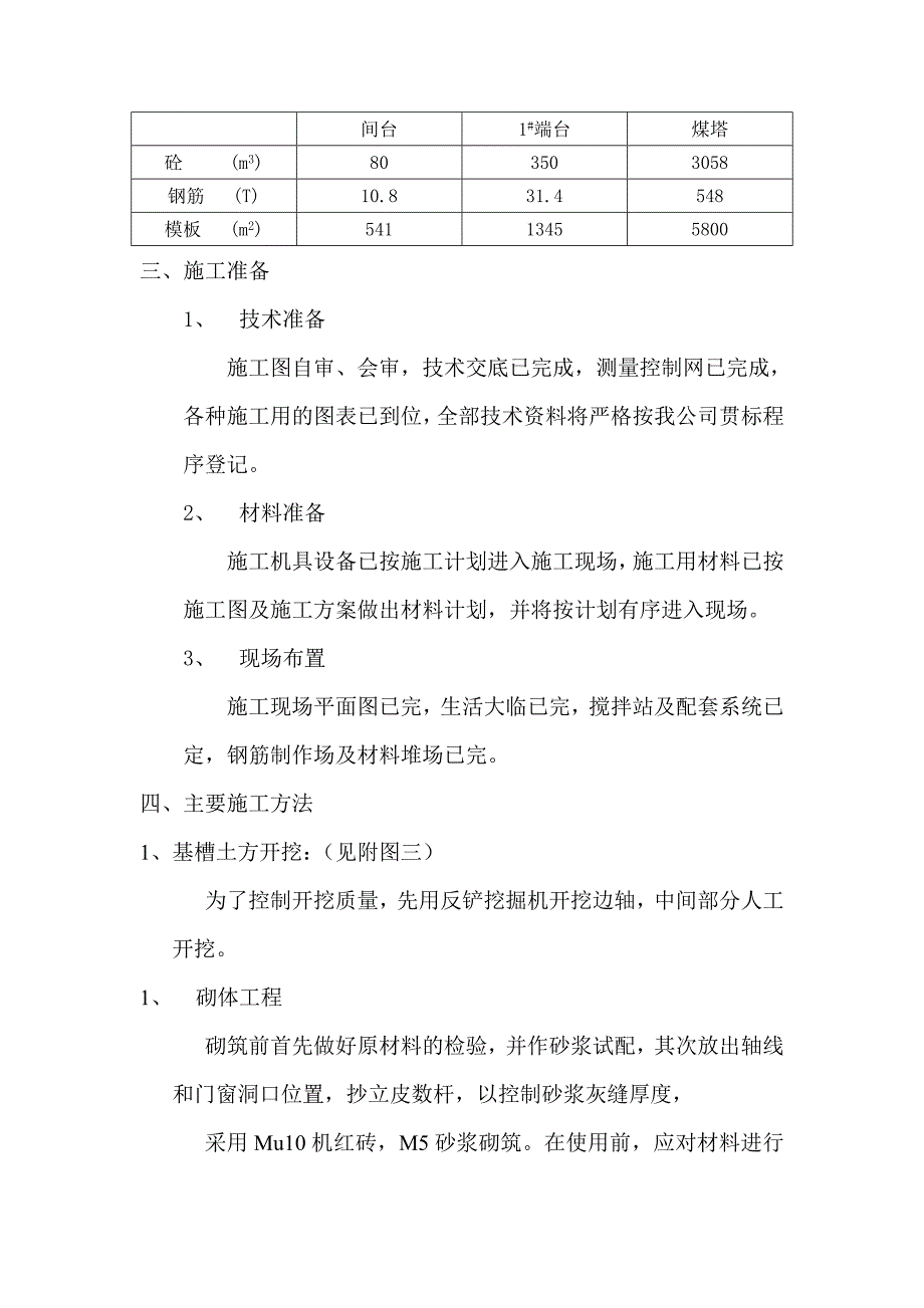 山西某焦化工程单层砖混结构消防水泵房施工方案.doc_第2页