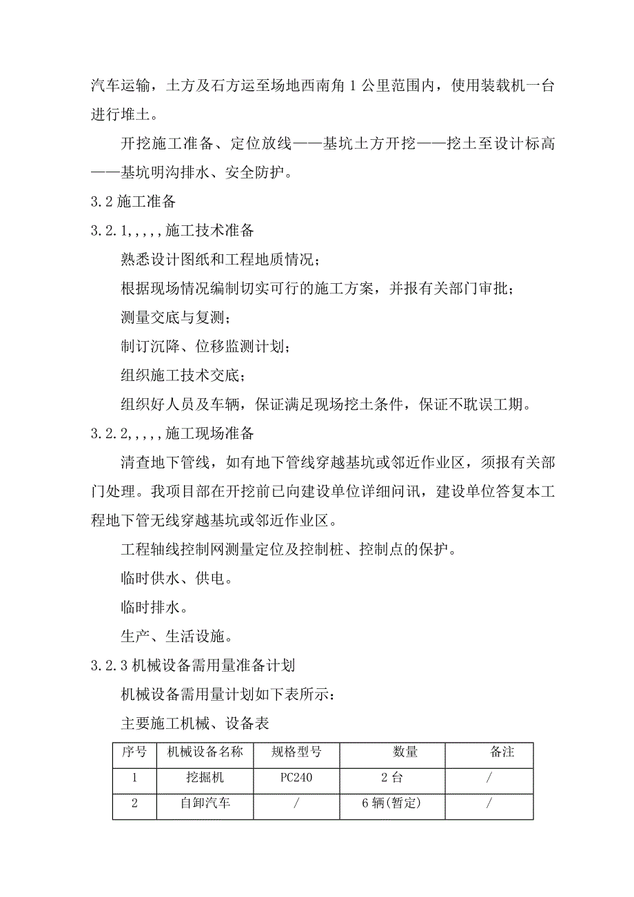 文登某商业会所土方开挖施工方案.doc_第2页