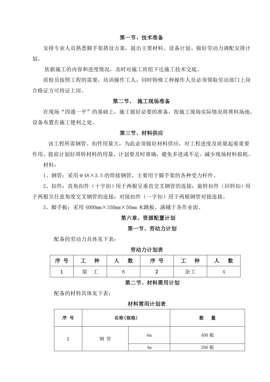 山西某锅炉房满堂钢管脚手架专项施工方案.doc_第2页