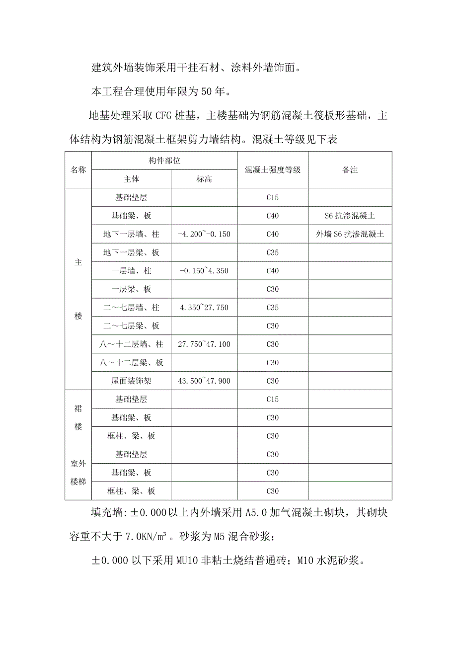 山西某高层框剪结构办公楼安全施工组织设计.doc_第3页