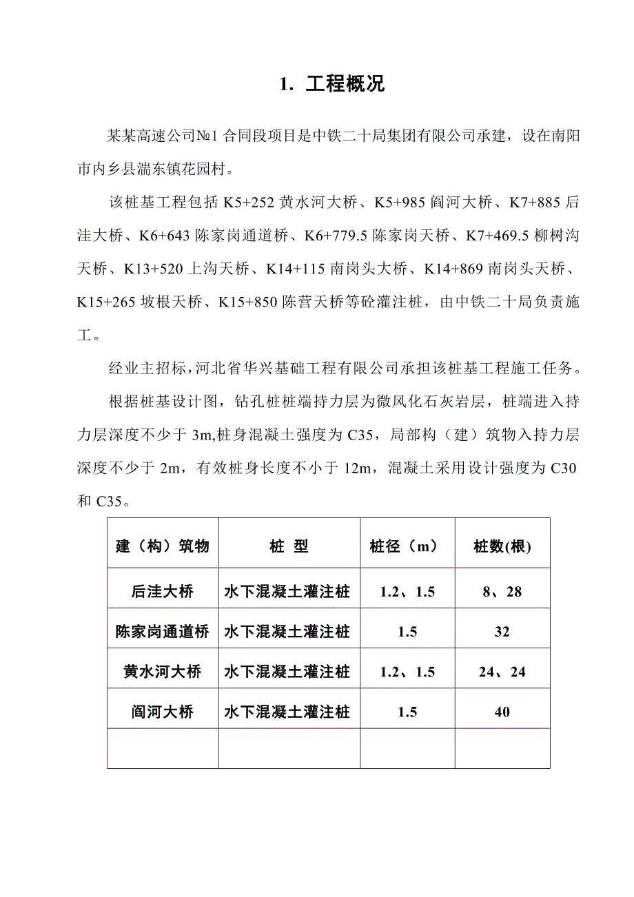 山东某高速公路桩基施工组织设计.doc_第3页