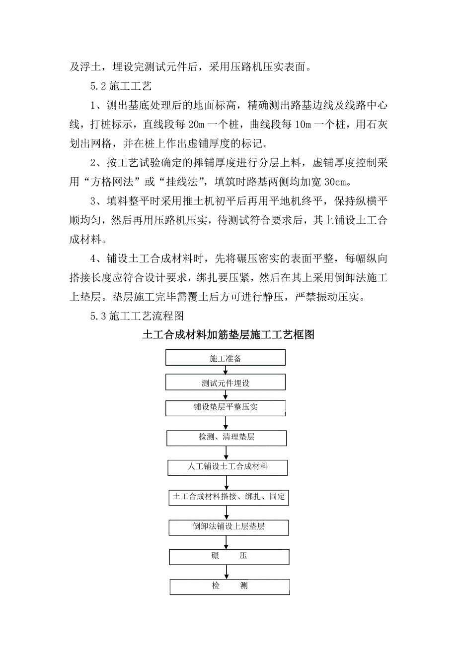 广西钦防铁路某合同段土工合成材料加筋垫层施工作业指导书.doc_第2页