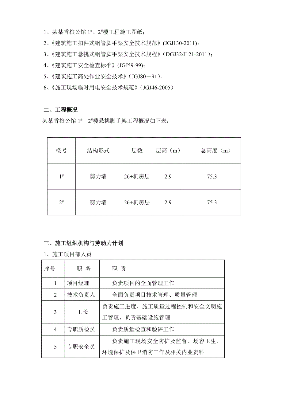 江苏某公馆高层剪力墙结构住宅楼悬挑脚手架工程专项施工方案(附计算苏).doc_第3页