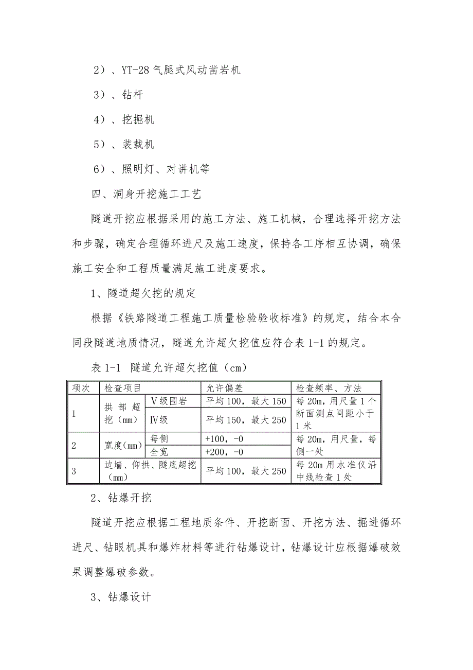 陕西某隧道洞身开挖首件工程施工总结.doc_第2页