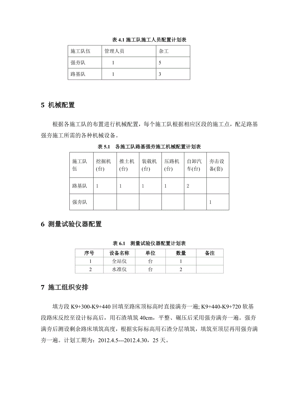 陕西某高速公路合同段路基强夯施工技术方案.doc_第3页