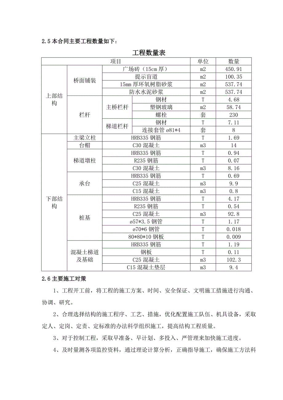 人行天桥工程施工组织设计.doc_第3页