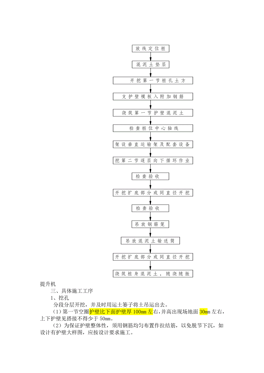 人工挖孔桩干桩施工工艺.doc_第2页