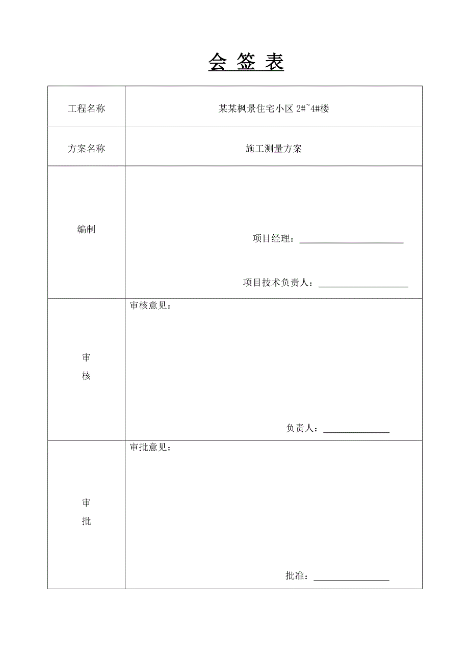 住宅小区施工测量方案.doc_第2页