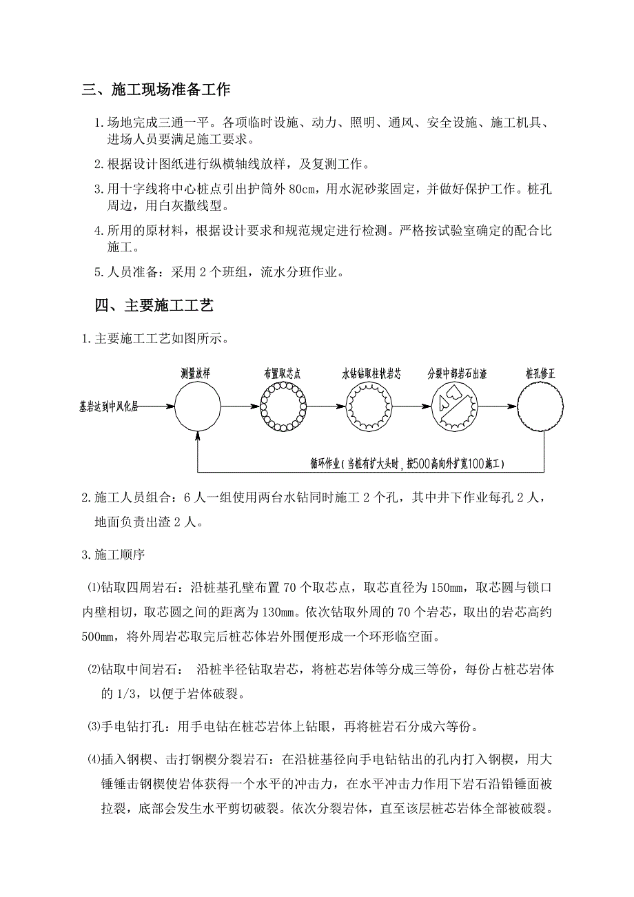 人工水磨钻挖孔桩施工工艺（附施工实景图） .doc_第2页