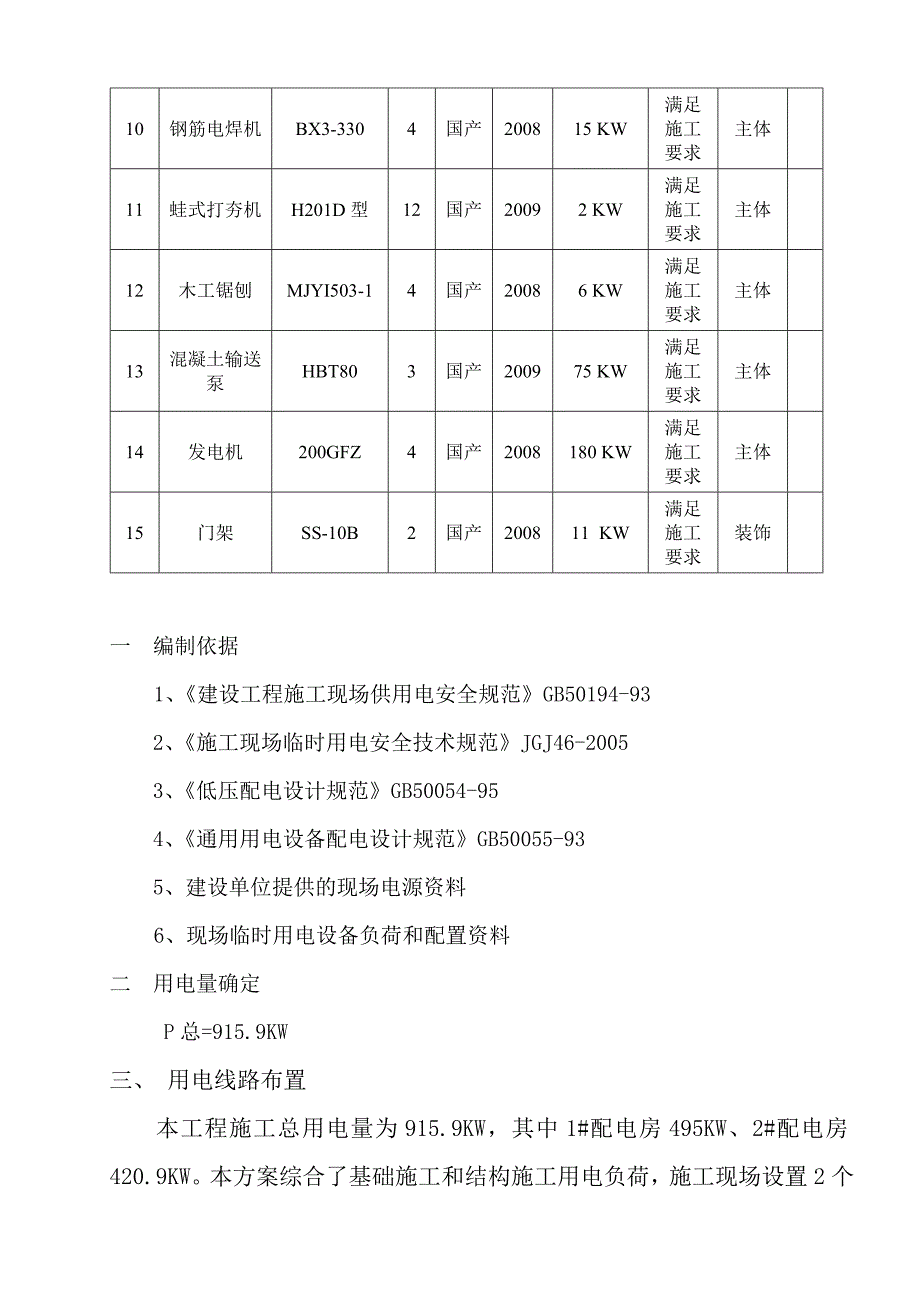 住宅楼施工临电方案四川.doc_第2页