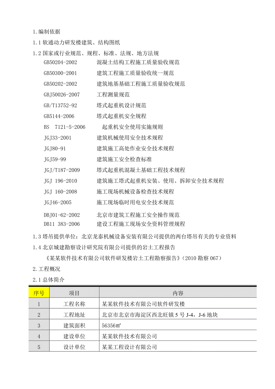 公司软件研发楼工程塔吊吊装作业专项施工方案.doc_第2页