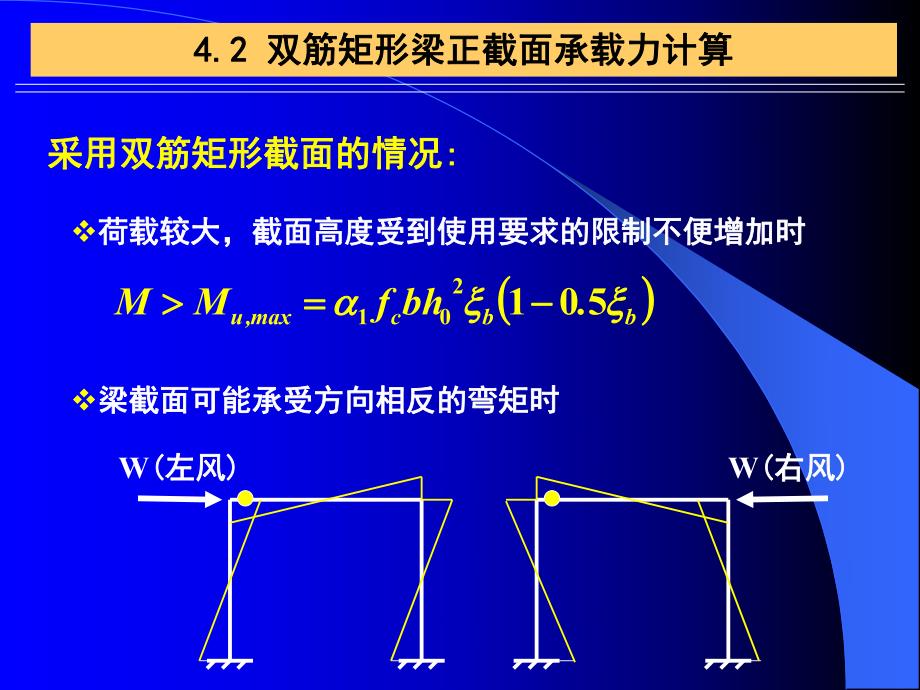 双筋矩形梁正截面承载力计算.ppt_第1页